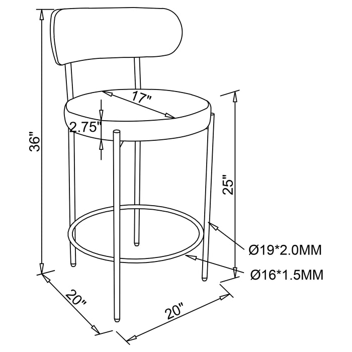 Viola Counter Stool - Tony’s Furniture Store & Linen (GA) - Multi Location