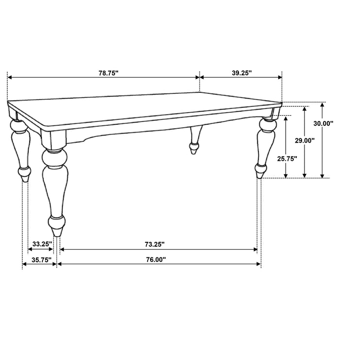 Bridget 7 Pc Dining Set - Tony’s Furniture Store & Linen (GA) - Multi Location