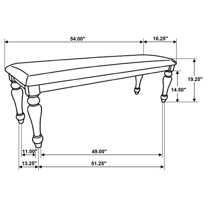 Bridget Bench - Tony’s Furniture Store & Linen (GA) - Multi Location