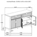 Brookmead Sideboard - Tony’s Furniture Store & Linen (GA) - Multi Location