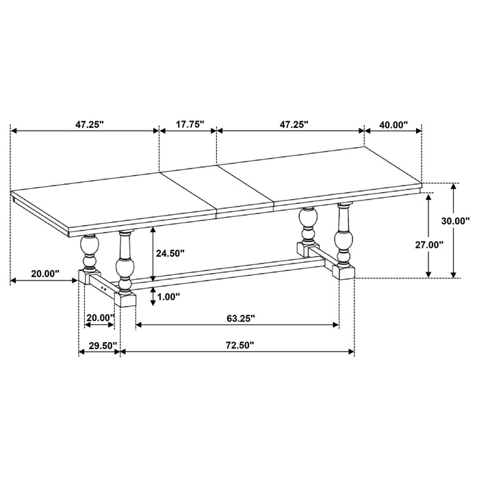 Aventine Dining Table - Tony’s Furniture Store & Linen (GA) - Multi Location