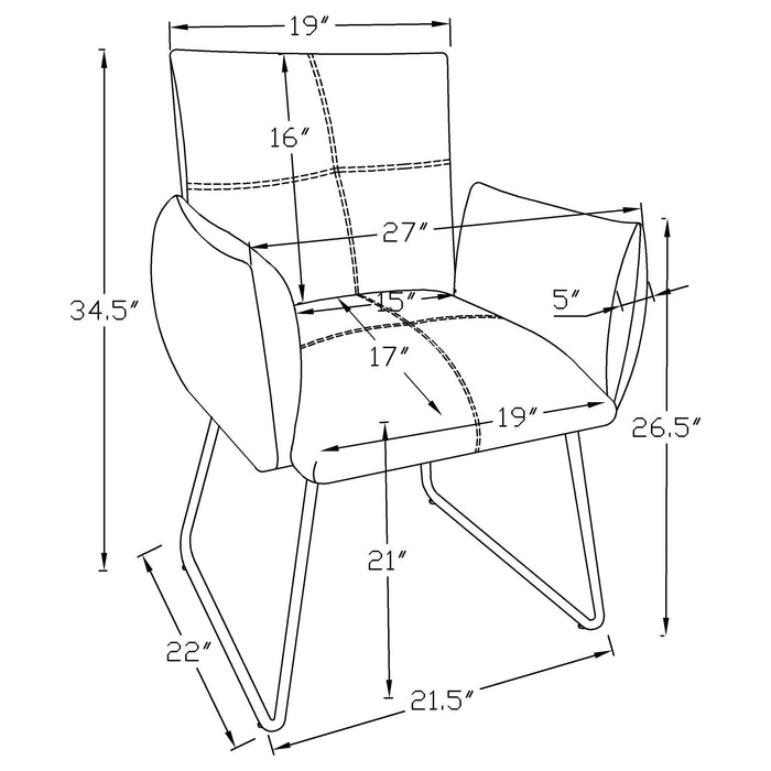 Ackland Side Chair - Tony’s Furniture Store & Linen (GA) - Multi Location