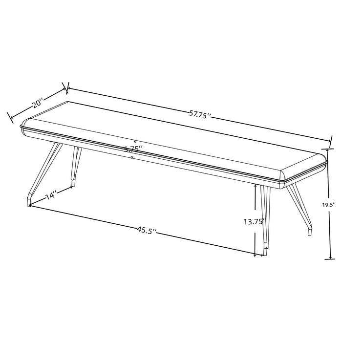 Dodson Bench - Tony’s Furniture Store & Linen (GA) - Multi Location