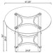 Keeling 5 Pc Dining Set - Tony’s Furniture Store & Linen (GA) - Multi Location