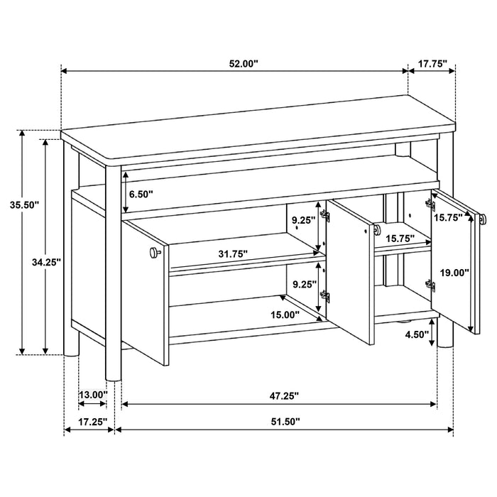 Crestmore Sideboard - Tony’s Furniture Store & Linen (GA) - Multi Location