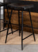 Bayu Leather Upholstered Saddle Seat Backless Bar Stool (Set of 2) - Tony’s Furniture Store & Linen (GA) - Multi Location