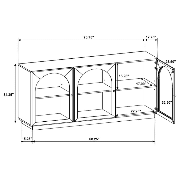 Castlewood Sideboard - Tony’s Furniture Store & Linen (GA) - Multi Location