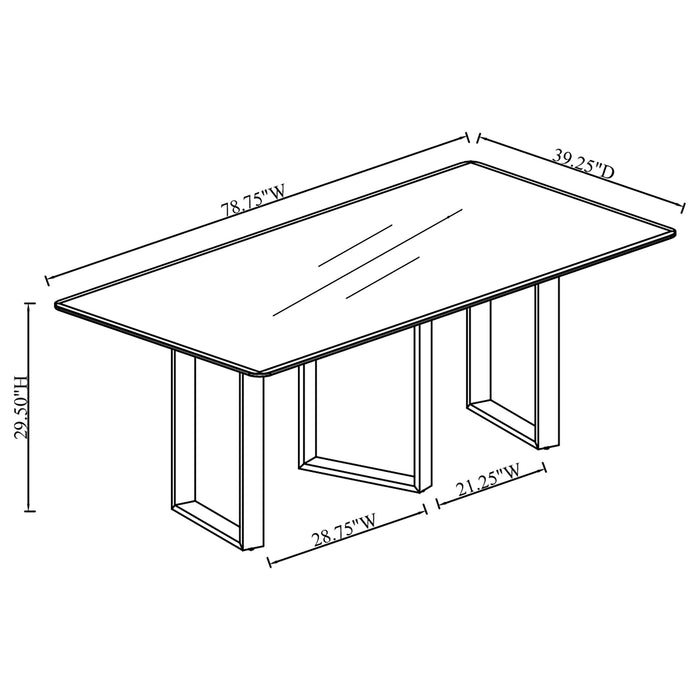 Desden Dining Table - Tony’s Furniture Store & Linen (GA) - Multi Location