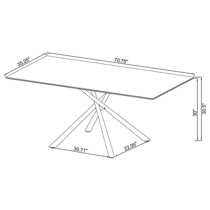 Carvell Dining Table - Tony’s Furniture Store & Linen (GA) - Multi Location