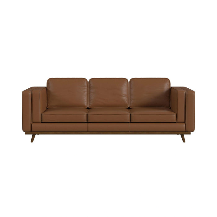 Venus Sofa with Cherry Finished Wooden Front - Tony’s Furniture Store & Linen (GA) - Multi Location