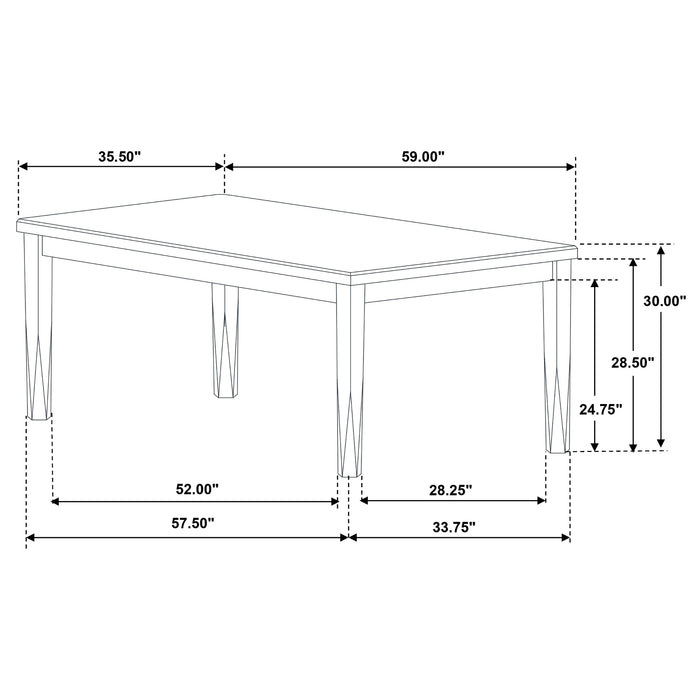 Appleton Dining Table - Tony’s Furniture Store & Linen (GA) - Multi Location
