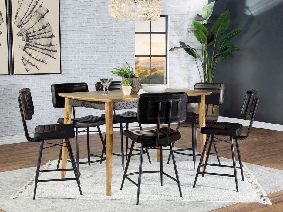 Partridge 7 Pc Counter Height Dining Set - Tony’s Furniture Store & Linen (GA) - Multi Location