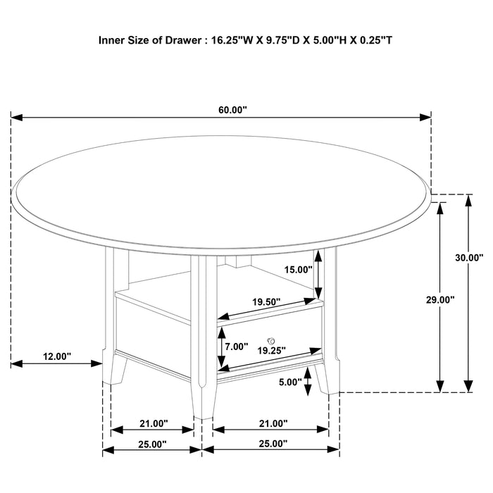 Twyla 5 Pc Dining Set - Tony’s Furniture Store & Linen (GA) - Multi Location
