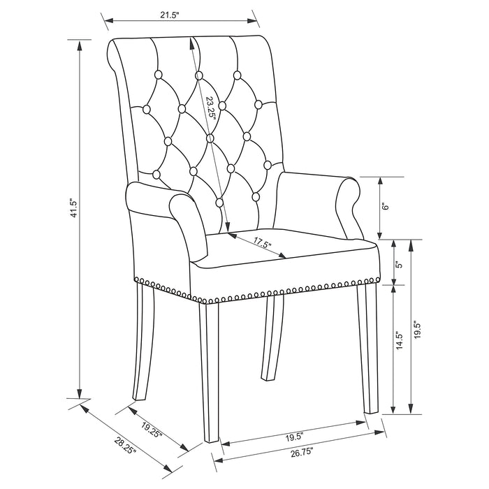 Sherry 7 Pc Dining Set - Tony’s Furniture Store & Linen (GA) - Multi Location