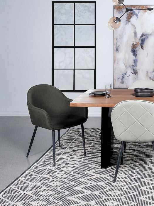 Emma Upholstered Dining Arm Chair (Set of 2) - Tony’s Furniture Store & Linen (GA) - Multi Location