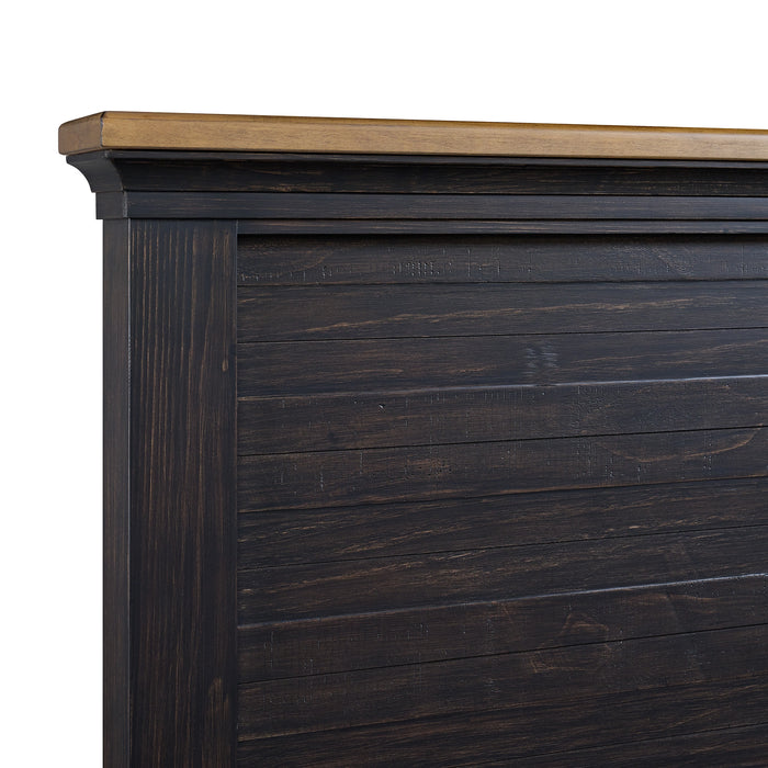 Montrose Storage Bed in Espresso & Brown - Tony’s Furniture Store & Linen (GA) - Multi Location