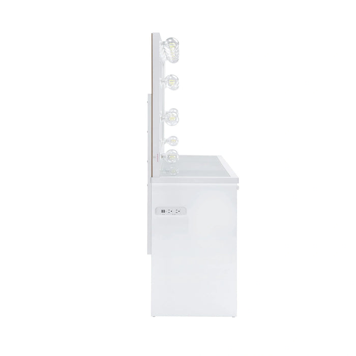 Ariana Complete Dressing Table with Lightbulbs - Tony’s Furniture Store & Linen (GA) - Multi Location