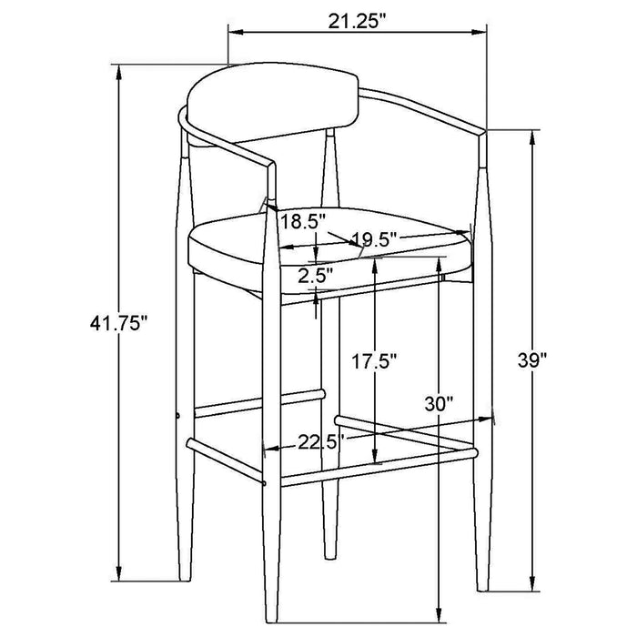 Tina Bar Stool - Tony’s Furniture Store & Linen (GA) - Multi Location