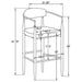 Tina Bar Stool - Tony’s Furniture Store & Linen (GA) - Multi Location