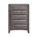 Emily Chest Grey 5Drawer (Sturdy) - Tony’s Furniture Store & Linen (GA) - Multi Location