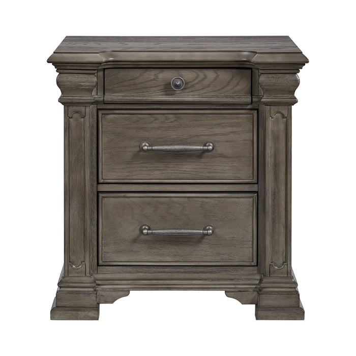 Kings Court 3-Drawer Nightstand (Sliding Top) - Tony’s Furniture Store & Linen (GA) - Multi Location