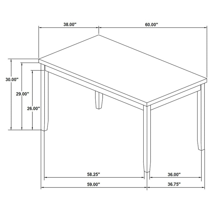 Barlow 6 Pc Dining Set - Tony’s Furniture Store & Linen (GA) - Multi Location