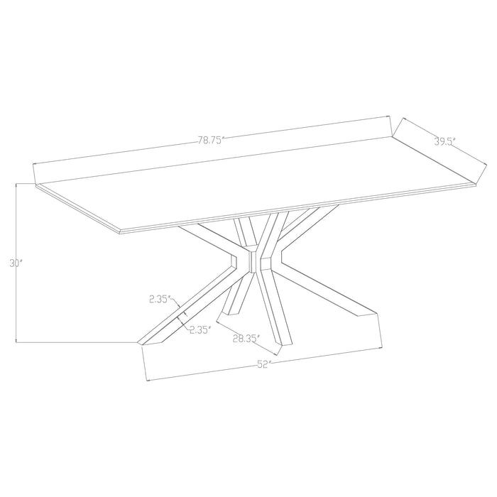 Venera Dining Table - Tony’s Furniture Store & Linen (GA) - Multi Location