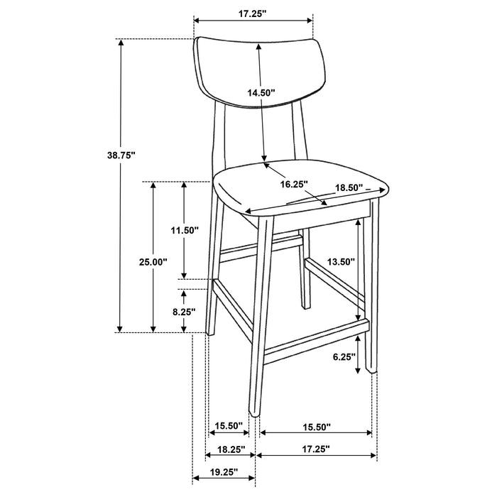 Robbie 5 Pc Counter Height Dining Set - Tony’s Furniture Store & Linen (GA) - Multi Location