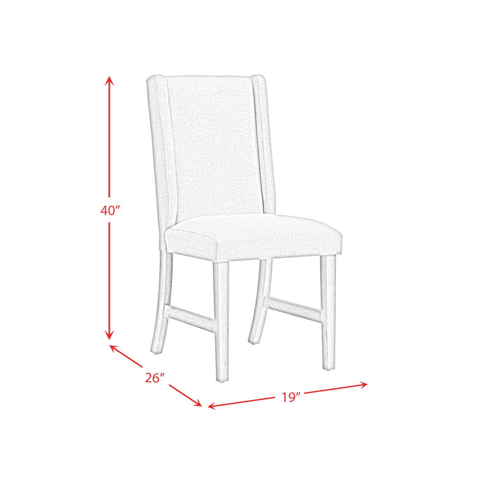 Eleanor Dining Side Chair with Heirloom Fabric in (2 Per Carton) - Tony’s Furniture Store & Linen (GA) - Multi Location