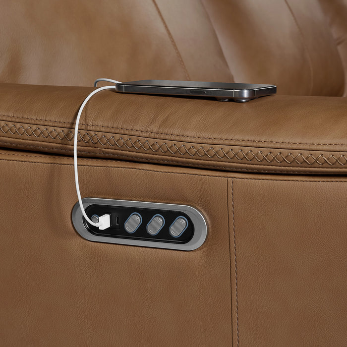 Mustang P3 Loveseat with Console in Aline - Tony’s Furniture Store & Linen (GA) - Multi Location