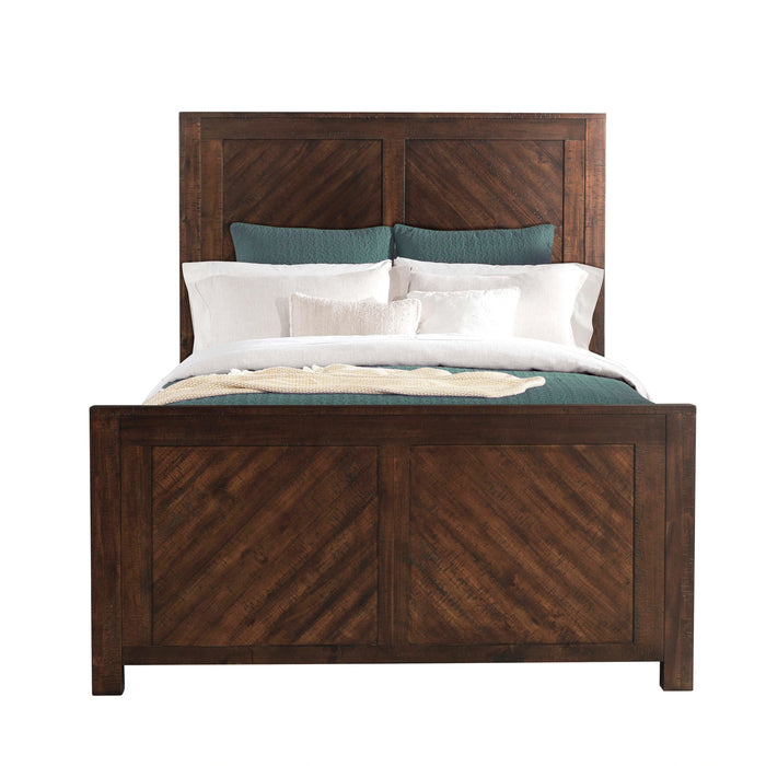 Jax Platform Storage Bed in Cherry - Tony’s Furniture Store & Linen (GA) - Multi Location