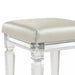 Twenty Nine Dressing Stool W/Acrylic Leg White - Tony’s Furniture Store & Linen (GA) - Multi Location