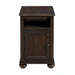 Wagner Chairside Table with USB in Cherry - Tony’s Furniture Store & Linen (GA) - Multi Location