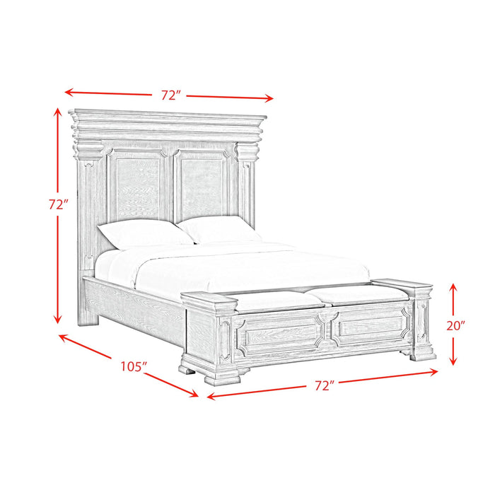 Kings Court Storage Bed - Tony’s Furniture Store & Linen (GA) - Multi Location