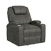 Kenmore P1 Lift Chair with Heat Massage in Simba DK Grey - Tony’s Furniture Store & Linen (GA) - Multi Location