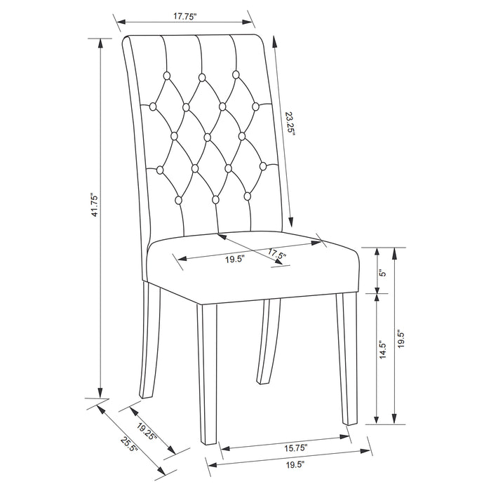 Florence 7 Pc Dining Set - Tony’s Furniture Store & Linen (GA) - Multi Location