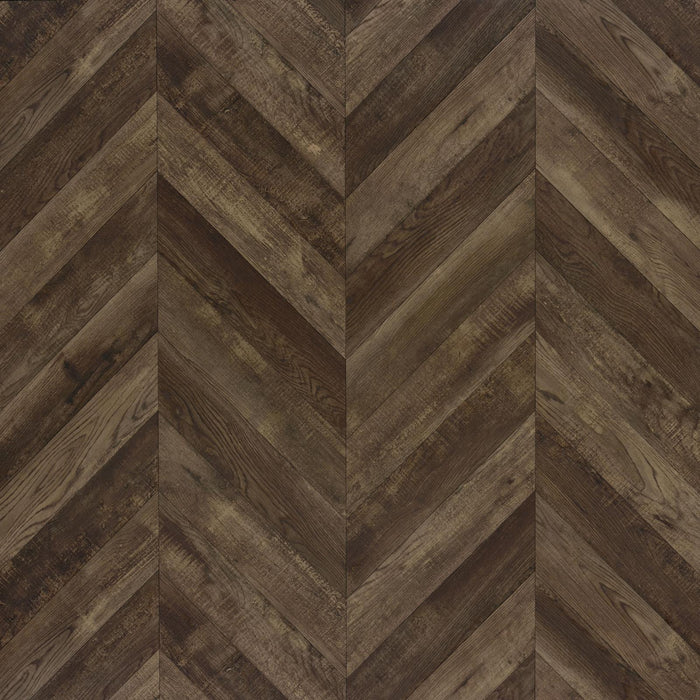 Mendoza 2-door Wine Cabinet Rustic Oak Herringbone and Gunmetal - Tony’s Furniture Store & Linen (GA) - Multi Location