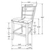Aldrich 5 Pc Counter Height Dining Set - Tony’s Furniture Store & Linen (GA) - Multi Location