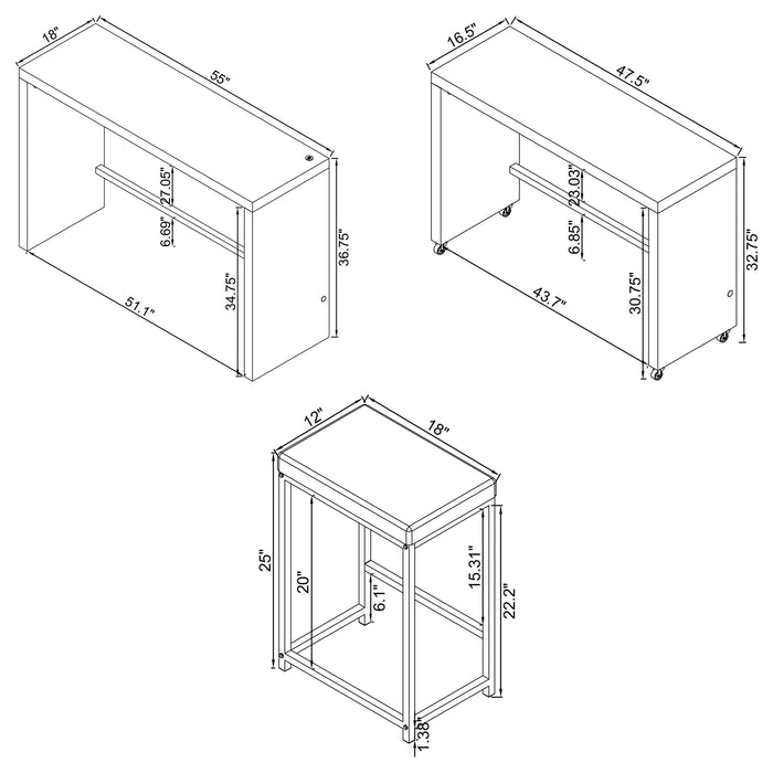 Davista 4 Pc Counter Height Dining Set - Tony’s Furniture Store & Linen (GA) - Multi Location