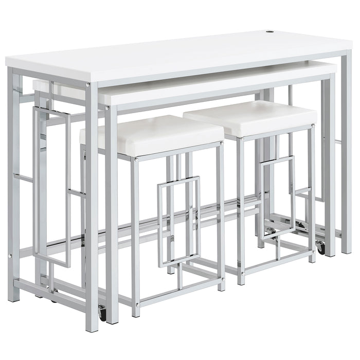 Jackson 4 Pc Counter Height Dining Set - Tony’s Furniture Store & Linen (GA) - Multi Location