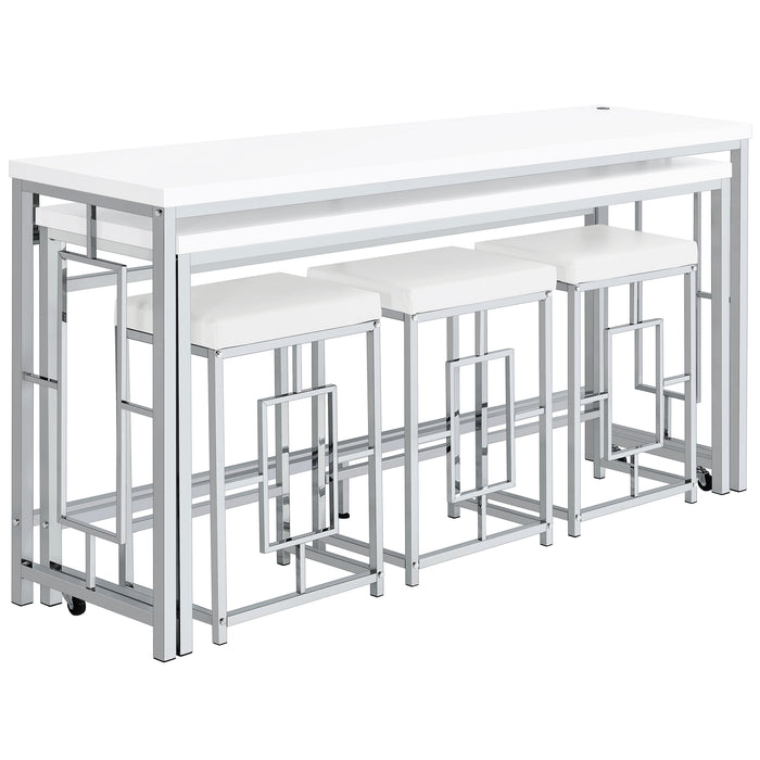 Jackson 5 Pc Counter Height Dining Set - Tony’s Furniture Store & Linen (GA) - Multi Location