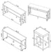 Jackson 5 Pc Counter Height Dining Set - Tony’s Furniture Store & Linen (GA) - Multi Location