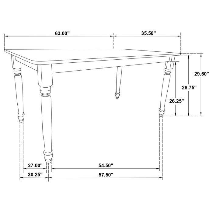 Hollyoak Dining Table - Tony’s Furniture Store & Linen (GA) - Multi Location