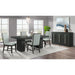 Donovan Rectangular Standard Height Dining Table in Black - Tony’s Furniture Store & Linen (GA) - Multi Location