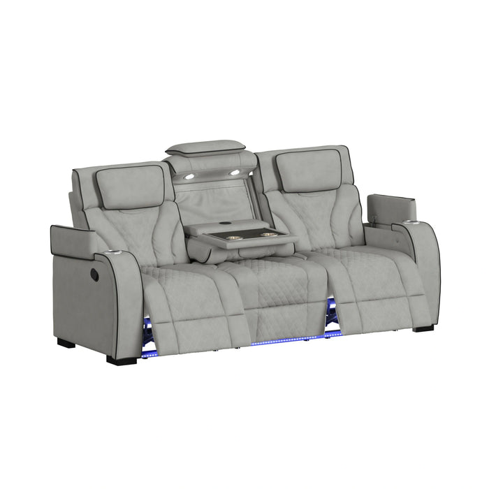 Blitz Motion Sofa with DDT, Reading Light, Wireless Charger and LED - Tony’s Furniture Store & Linen (GA) - Multi Location