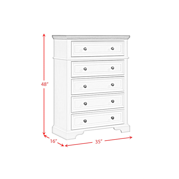 Eastwood Youth UPH Bedroom Set in Off-White - Tony’s Furniture Store & Linen (GA) - Multi Location