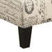 Erica 497 Ottoman W/Chrome Nail (ISTA 3) - Tony’s Furniture Store & Linen (GA) - Multi Location