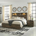 Bailey Bookcase Panel Bedroom Set with 2 Nightstands - Tony’s Furniture Store & Linen (GA) - Multi Location