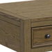 Heritage & Home Square Coffee Table with Casters in Oak Brown - Tony’s Furniture Store & Linen (GA) - Multi Location