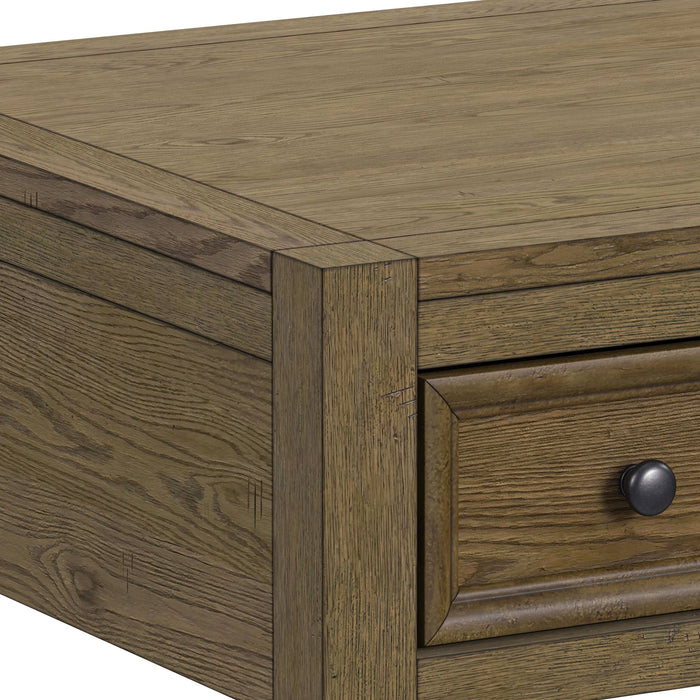 Heritage & Home Sofa Table in Oak Brown - Tony’s Furniture Store & Linen (GA) - Multi Location